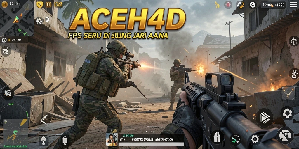 Tampilan gameplay seru dari ACEH4D yang memukau.