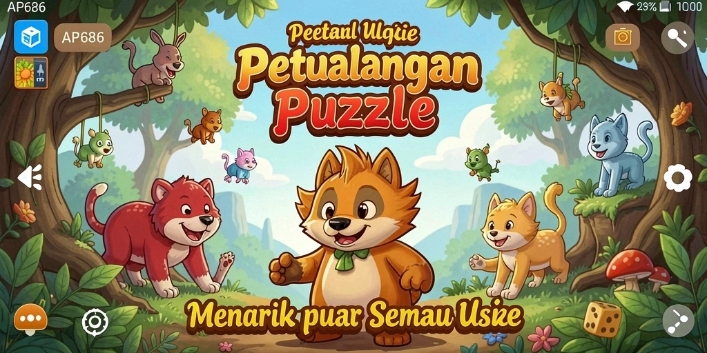 Tampilan gameplay seru yang menantang di <strong>AP686</strong>.