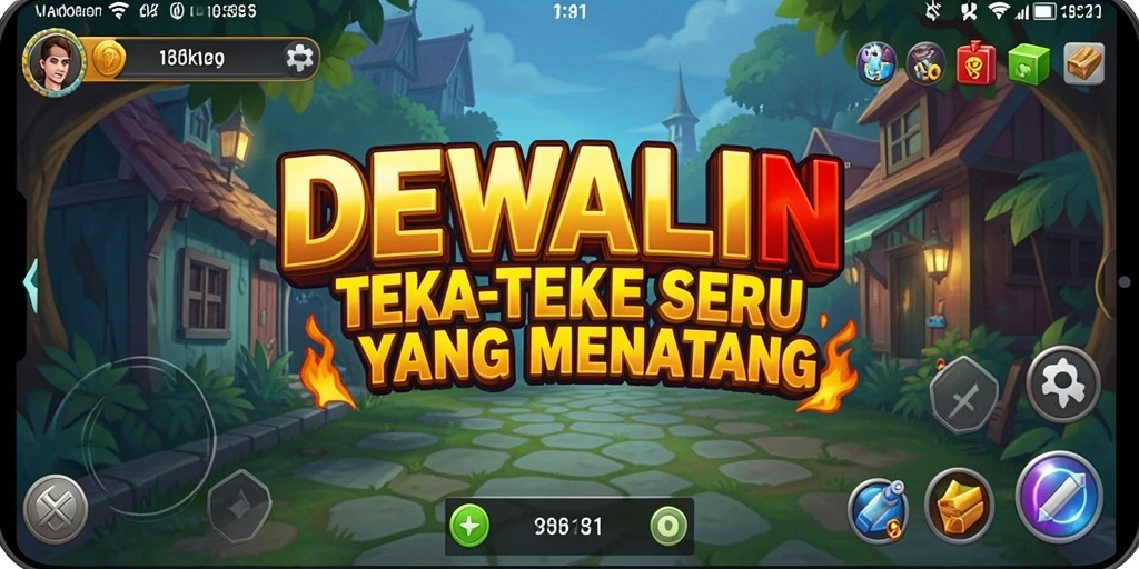 Gameplay DEWALIN yang menantang dan seru.