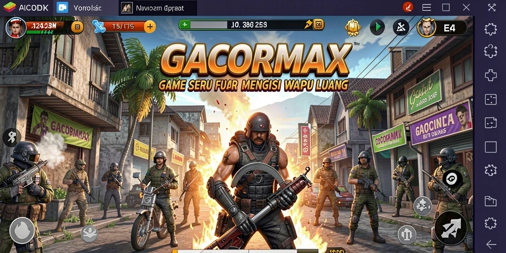 Tampilan gameplay GACORMAX yang menarik dan penuh warna.