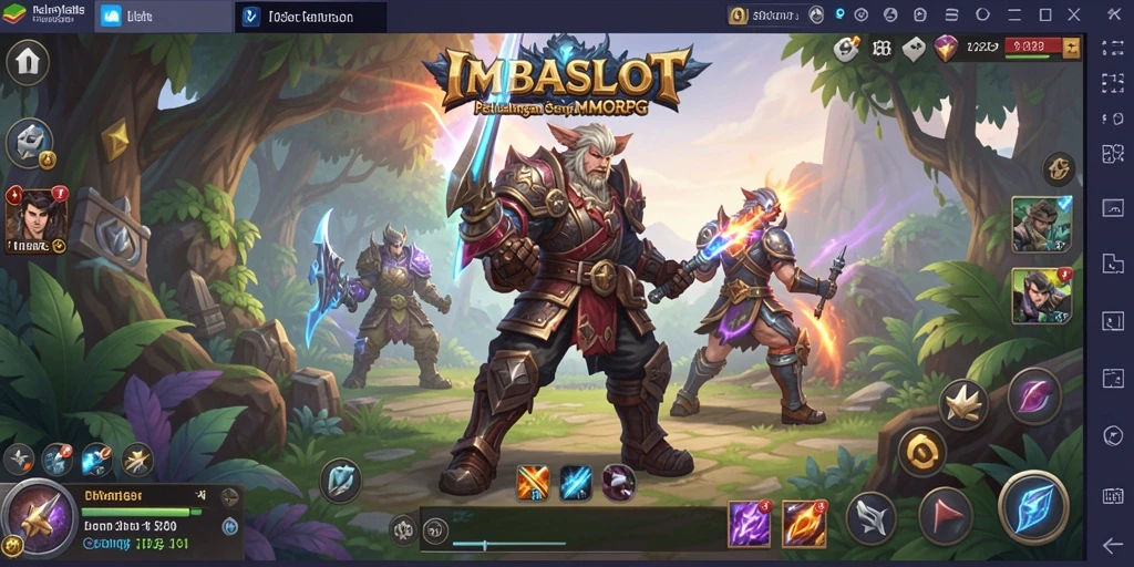 Tampilan gameplay epik di dunia IMBASLOT.