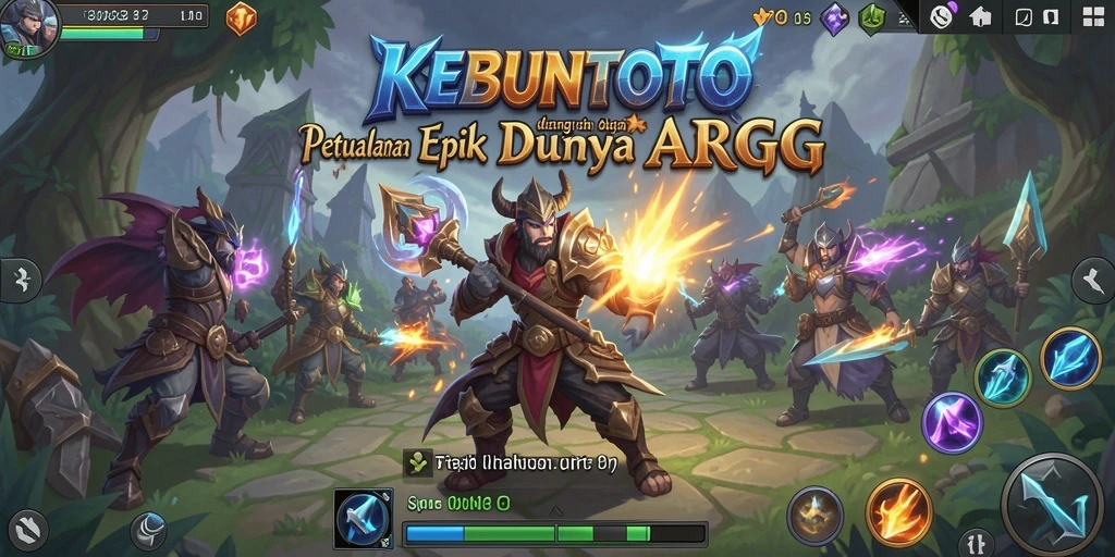 Screenshot KEBUNTOTO menampilkan aksi gameplay ARPG yang seru.