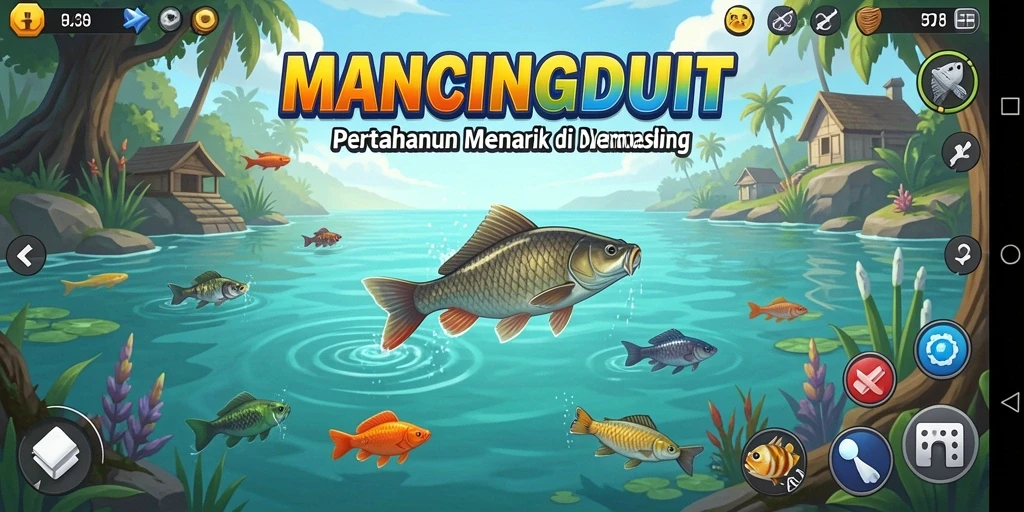 Tampilan gameplay MANCINGDUIT yang mengasyikkan dan strategis.