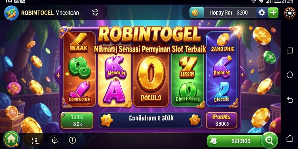 Gameplay menarik dan memuaskan dari ROBINTOGEL di dunia Slot.
