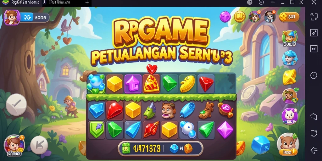 Gameplay RPGAME yang menantang dengan grafis menawan.