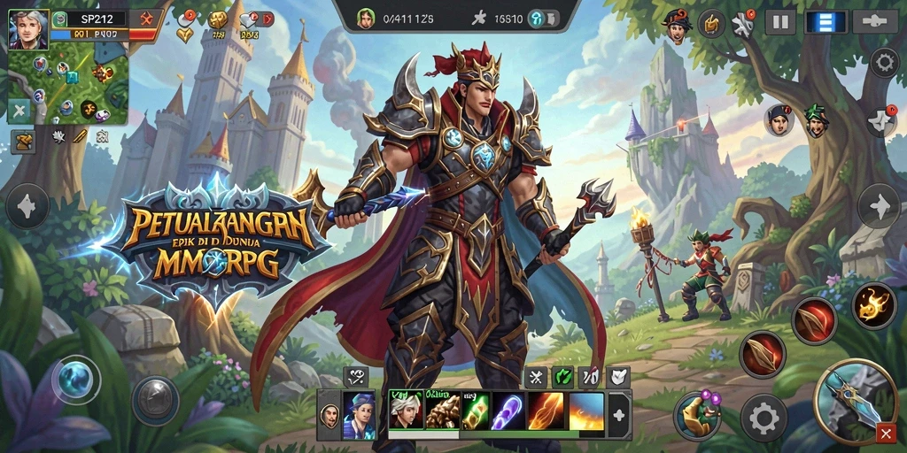 Gameplay seru dalam dunia terbuka SP212 yang memikat pemain.