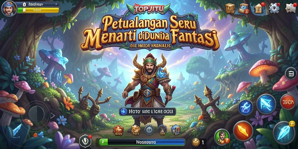 Tangkapan layar menampilkan gameplay seru di dunia petualangan.
