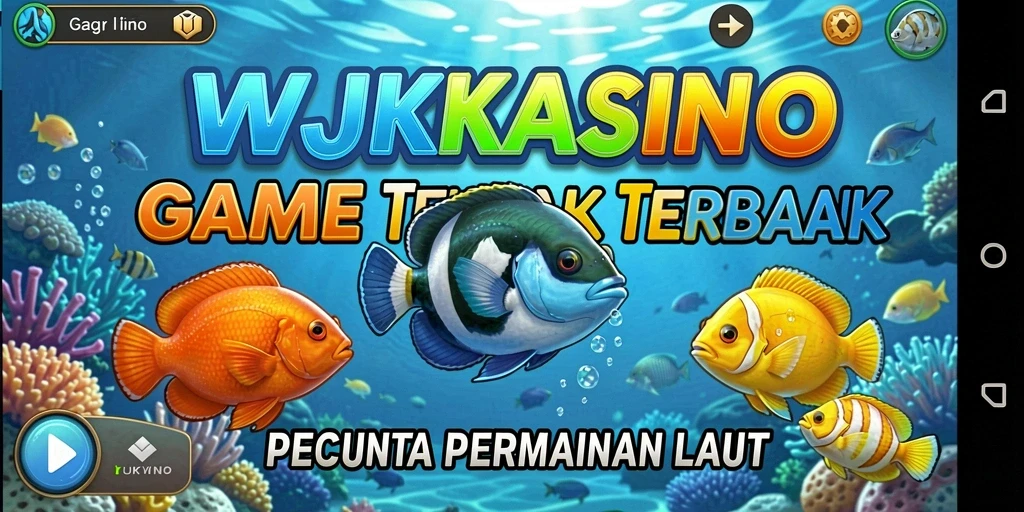 Tampilan gameplay WJKASINO yang seru saat menembak ikan.